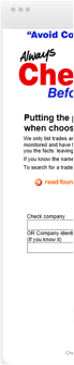 Checkatrade public site 2005