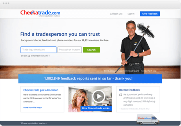 Checkatrade public site 2017