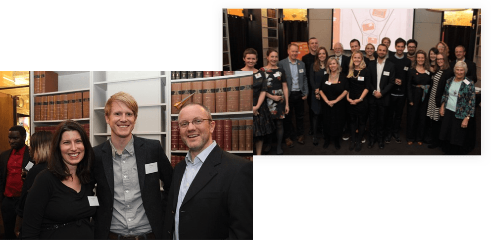 The Fluent team at the Propel website launch event photo